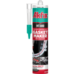 Akfix HT300 Silikon wysokotemperaturowy - CZARNY