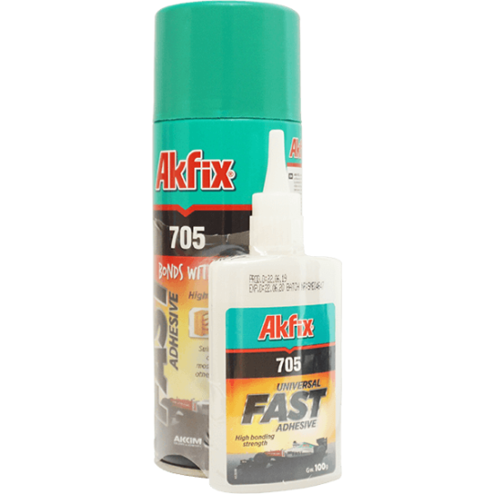 705 KLEJ CYJANOAKRYLOWY Z AKTYWATOREM 65 g + 200 ml