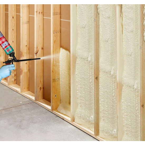 THERMCOAT NATRYSKOWA PIANKA POLIURETANOWA PU DO IZOLACJI I AKUSTYKI 850 ml